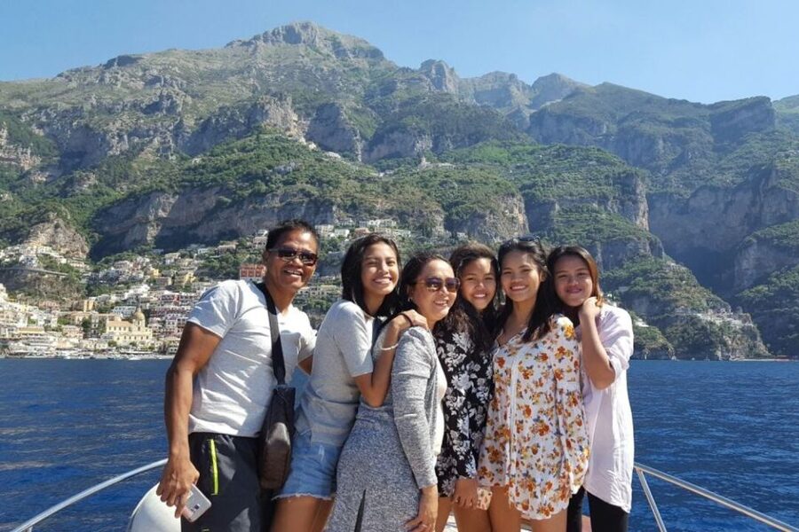 From Sorrento: Amalfi Coast Full-Day Trip by Boat - Swimming and snorkeling from the boat