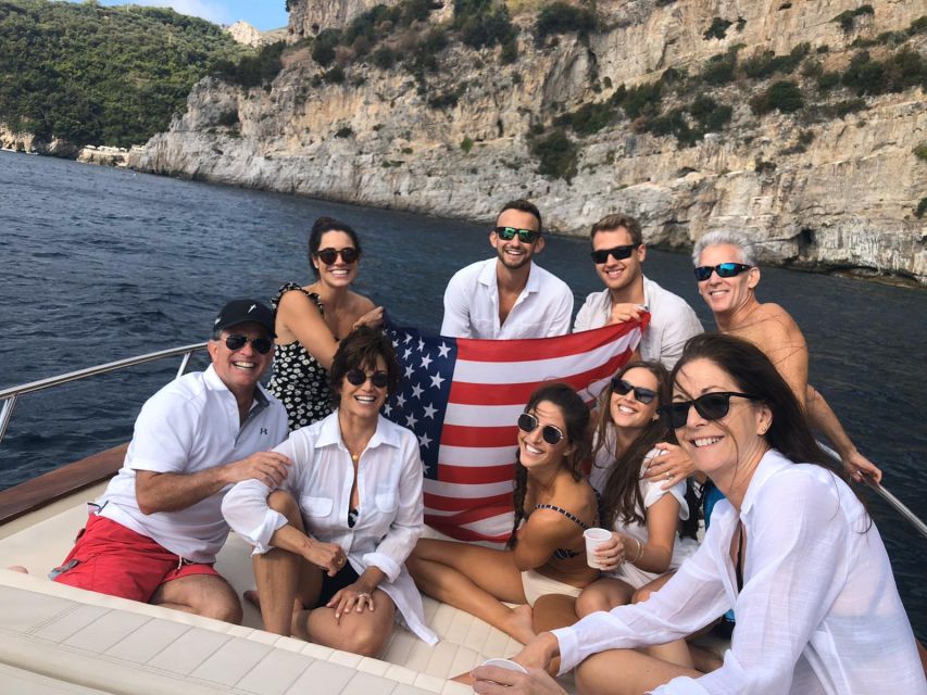 From Sorrento: Amalfi Coast Full-Day Trip by Boat - Drinks, snacks, and the crew