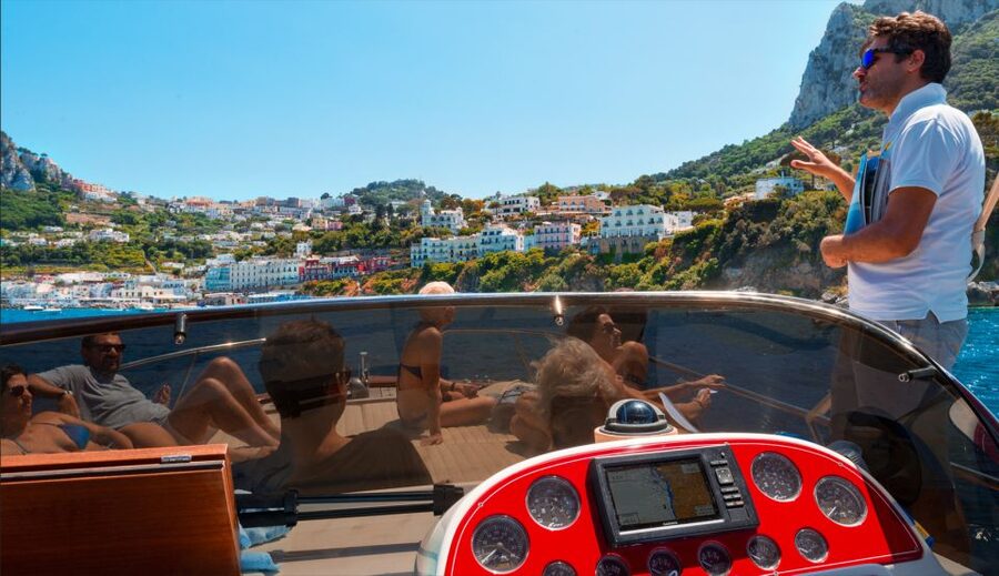 From Sorrento: Capri Island Boat Day Trip With Transfer - Grotta Bianca and the first views of Capri