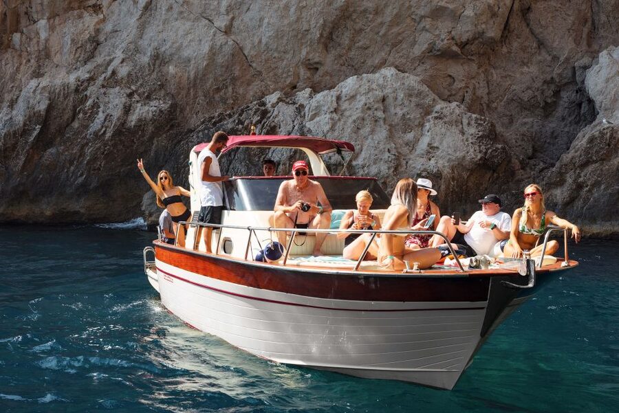 From Sorrento: Capri Island Boat Day Trip With Transfer - Punta Carena Lighthouse and the Blue Grotto