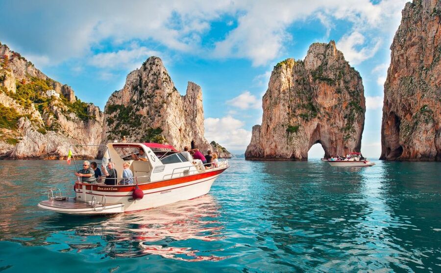 From Sorrento: Capri Island Boat Day Trip With Transfer - Pickup from Sorrento and the ride to the marina