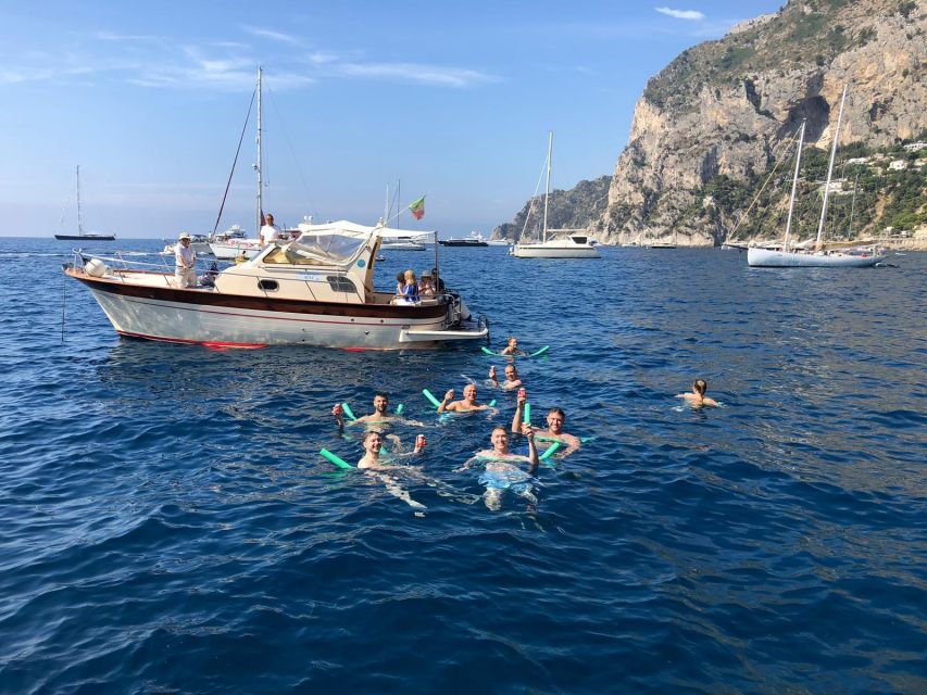 From Sorrento: Capri Island Day Trip with Boat Cruise - The Blue Grotto: beautiful, popular, and uncertain