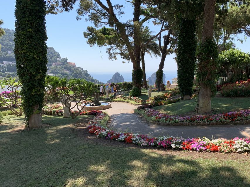 From Sorrento: Day Trip to Capri & Anacapri with Blue Grotto - Crossing the bay by boat