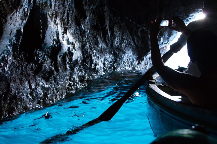 From Sorrento: Full-Day Trip to Capri and Blue Grotto - Anacapri and the chairlift above the island