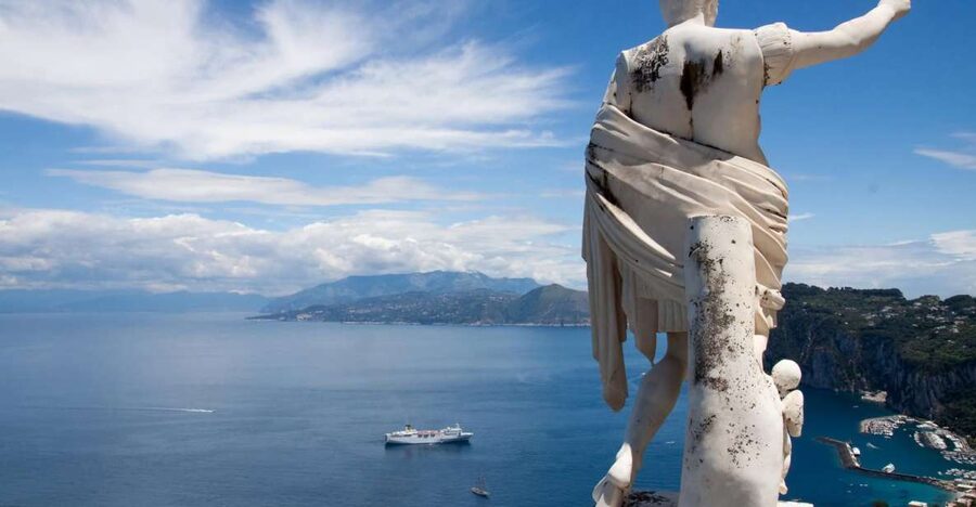 From Sorrento: Full-Day Trip to Capri and Blue Grotto - Meeting at Sorrento port and crossing to Capri