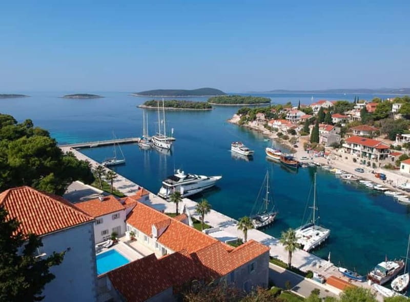 From Split or Trogir: Trogir and Blue Lagoon Half-Day Trip - The Blue Lagoon: 75 minutes for swimming and sun