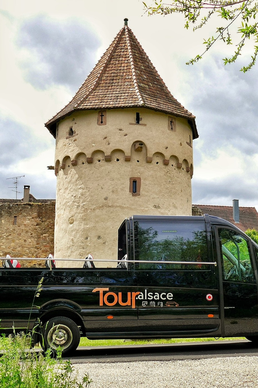 From Strasbourg: Medieval Villages & Wine Tasting Day Trip - Scenic driving along the Route des Vins dAlsace