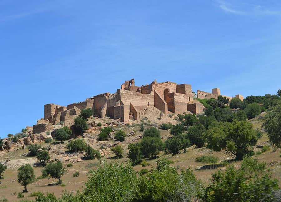 From Taghazout/Agadir: Taroudant and Tiout Day Trip & Tajine - The oasis and the Ali Baba kasbah