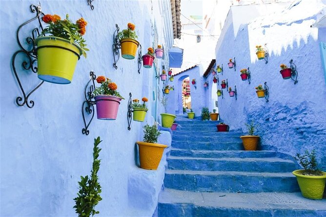 From Tangier: Day Trip to Chefchaouen and Akchour Waterfalls - Chefchaouen’s main square and old kasbah
