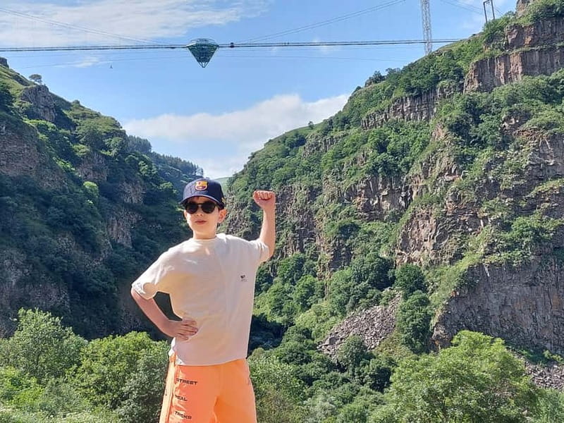 From Tbilisi: Diamond Bridge and Dashbashi Canyon Day Trip - Diamond Bridge and the glass-floor thrill