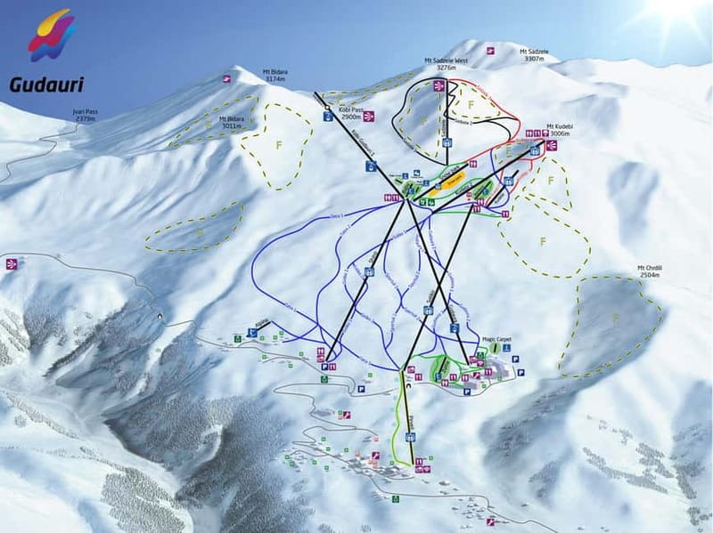 From Tbilisi: Full-Day Gudauri Ski Resort Day Trip - At a glance
