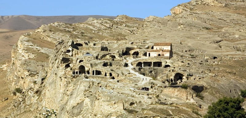 From Tbilisi: Mtskheta, Jvari, Gori & Uplistsikhe Day Trip - Jvari Monastery and the first big view
