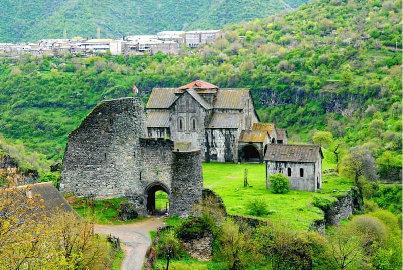 From Tbilisi to Armenia: Akhtala, Haghpat & Sanahin Day-Trip - Akhtala: fortress walls and painted Armenian art