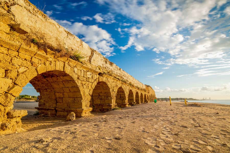 From Tel Aviv: Caesarea, Haifa and Akko Day Trip - Haifa and the Baha’i Gardens from above
