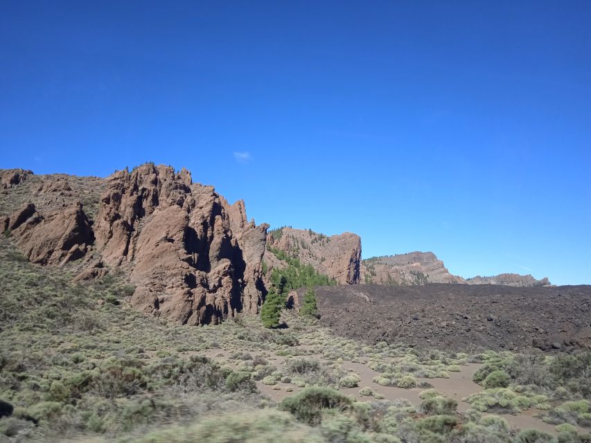 From Tenerife: Teide National Park Guided Day Trip by Bus - Looking toward Teide and Pico Viejo