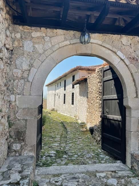 From Tirana: Durres & Kruja History and Local Food Day Trip - Durrës city walls and the Roman remains