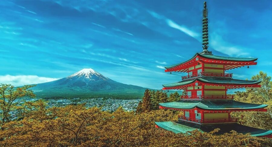 From Tokyo: Mount Fuji & Hakone Customize Private Day Tour - Chureito Pagoda and the view everyone wants