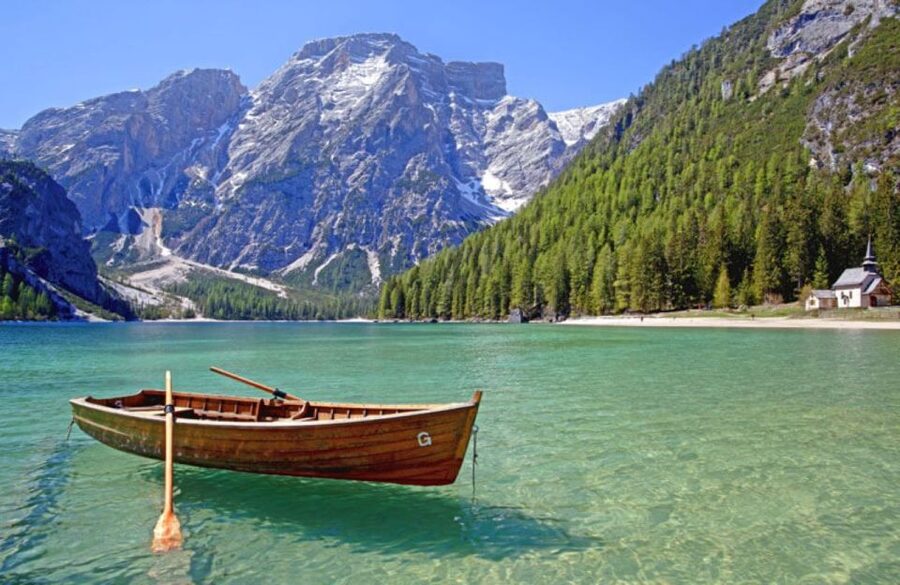 From Venice: Dolomites and Lake Braies Day Trip by Minivan - Lake Misurina and the Tre Cime setting