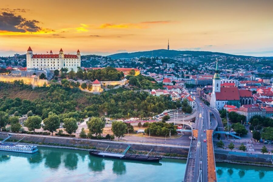 From Vienna: Bratislava Half-Day Trip - St. Michael’s Gate gives you a strong first look