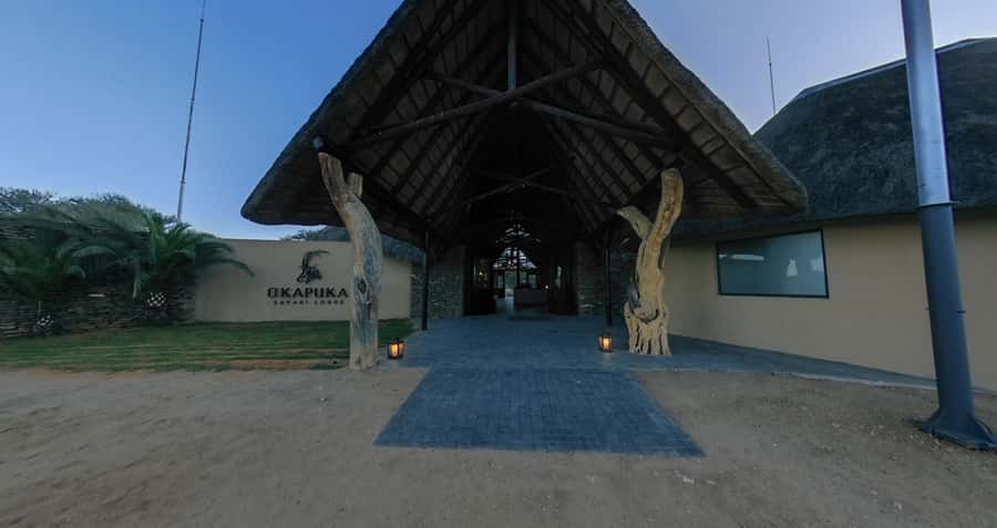 From Windhoek: Okapuka Safari Lodge Day Trip - What the 12 p.m. to 5 p.m. schedule feels like