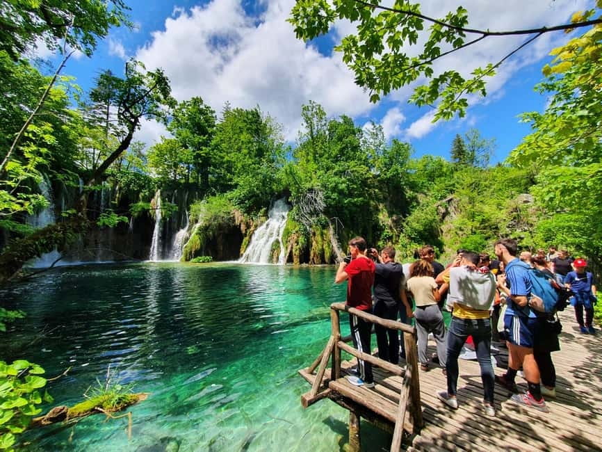 From Zagreb: Rastoke and Plitvice lakes Guided Day Trip - Boat, train, and park transport