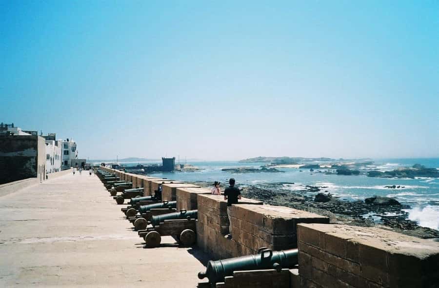Full Day Trip From Marrakech To Essaouira - The café break after the first hour