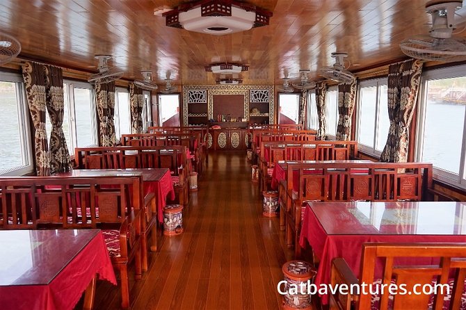 Full day trip to Lan Ha-Ha Long Bay from Cat Ba, avoid the crowds - Ba Trai Dao Beach and the first swim