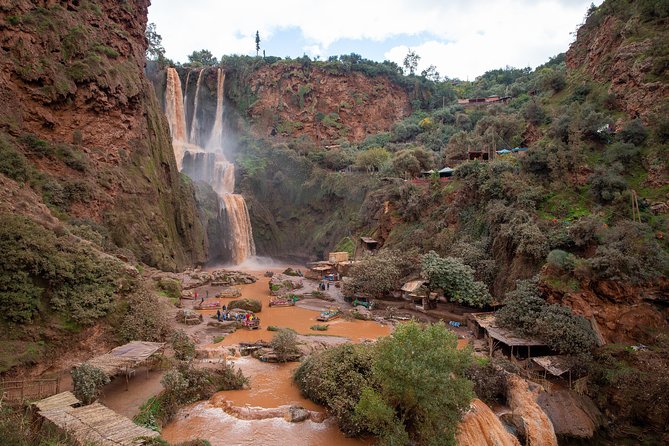 Full Day Trip To Ouzoud Waterfalls From Marrakech & Boat Tour - Lunch beside the river, with a few cautions