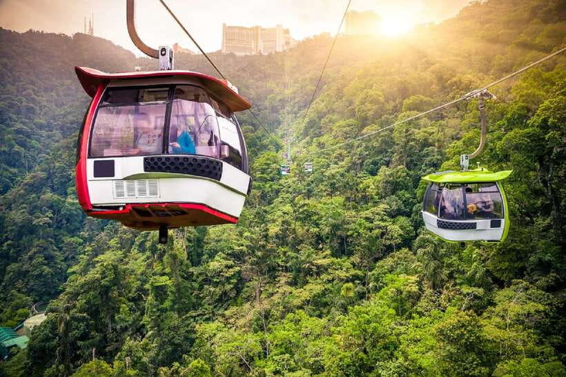 Genting Highland: Private Day Trip from Kuala Lumpur - The Genting Skyway turns transport into an attraction