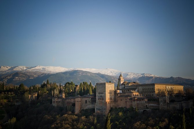 Granada Day Trip with Alhambra and Albaicin Tour from Seville - Seeing the Alhambra from the hilltop