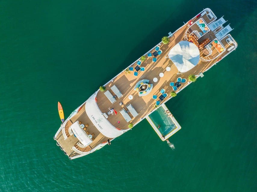 Hanoi: Cat Ba Island & Lan Ha Bay Day Trip Cruise with Lunch - Sunset snacks and the ride back