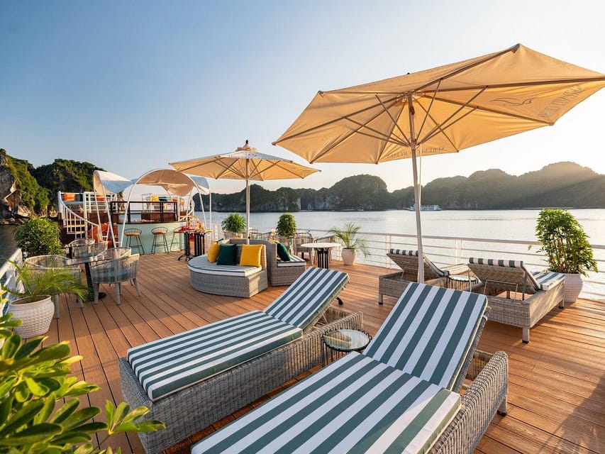 Hanoi: Cat Ba Island & Lan Ha Bay Day Trip Cruise with Lunch - Kayaking, swimming, and the boat slide