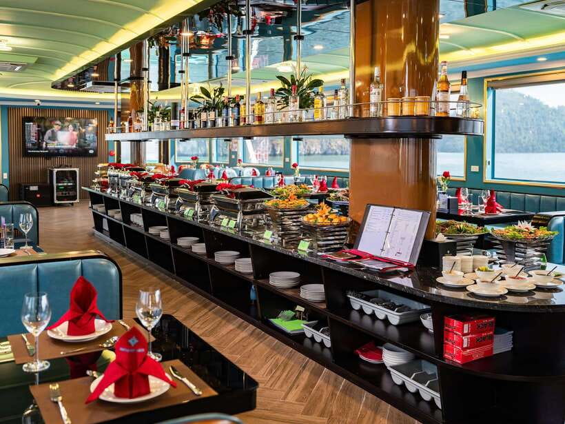 Hanoi: Ha Long Bay Full Day Trip - Amethyst Luxury Cruise - Boarding at 10:00 and cruising past Ha Long icons