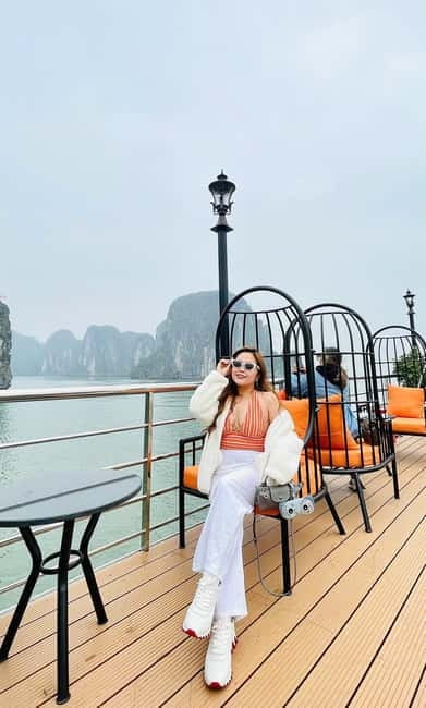 Hanoi: Ha Long Bay Full Day Trip - Amethyst Luxury Cruise - Lunch with seafood, Vietnamese dishes, and extra costs