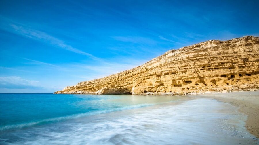 Heraklion: Matala Beach, Hippie Caves & Odigitria Monastery - Four hours in Matala, used your way