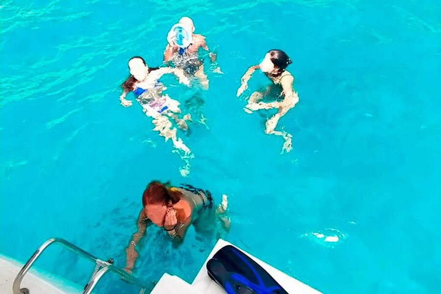 Ibiza: Sailing Day Trip, only up to 7 guests - Leaving San Antonio Bay for Cala Comte