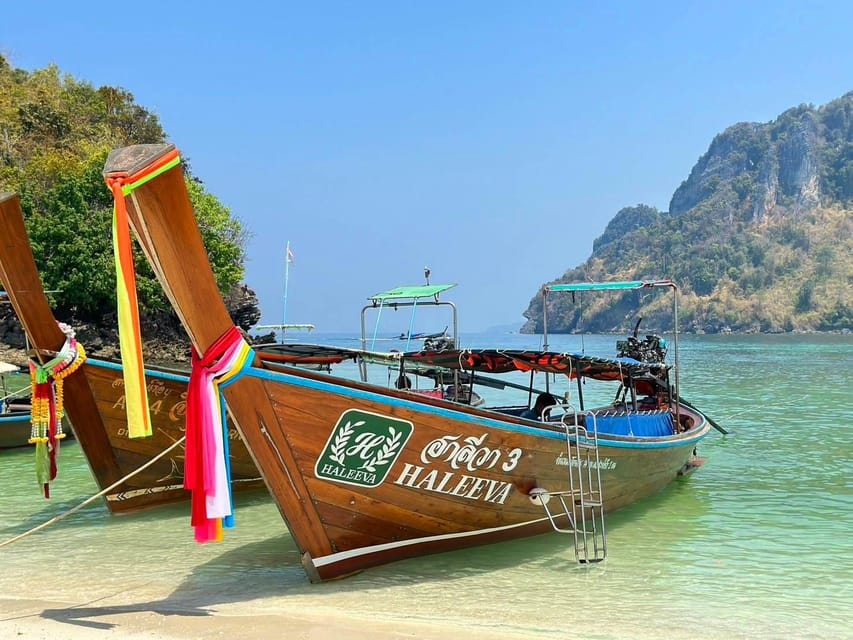 Krabi: Premium 4-Island Day Trip by Longtail Boat with Lunch - Phra Nang Cave Beach and Railay’s cliffs