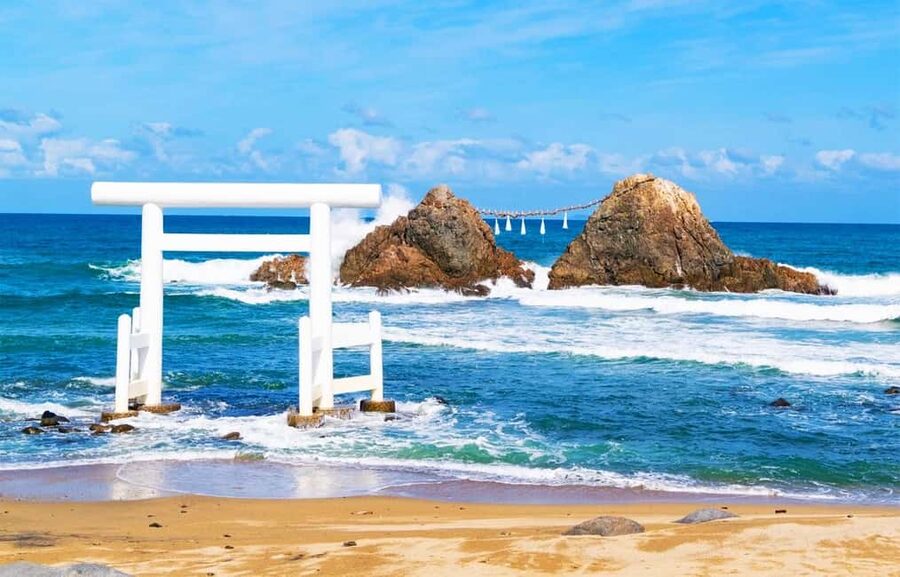Kyushu Tour From Fukuoka: Itoshima Nature & Coastal Scenery - Cool air and forest sounds at Shiraito Falls