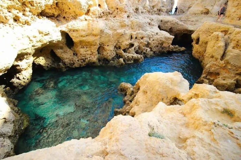 Lisbon: Algarve, Benagil Cave, Carvoeiro & Lagos Day Trip - Praia da Marinha offers classic Algarve scenery