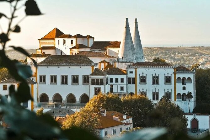 Lisbon: Sintra Private Day Trip with Pena Palace & Wine Tasting - The Moorish Castle from the road