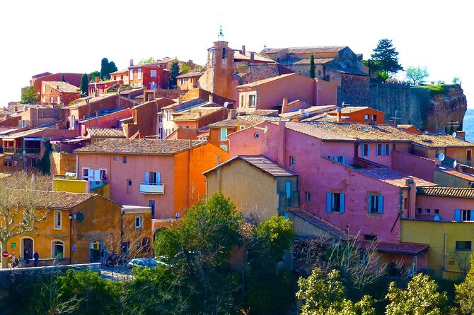 Luberon Villages Day Trip from Aix en Provence - Roussillon: a colorful finish among European ocher
