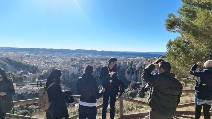 Madrid:Full Day Trip to Cuenca, Cathedral and Hanging Houses - The Hanging Houses and their modern art collection