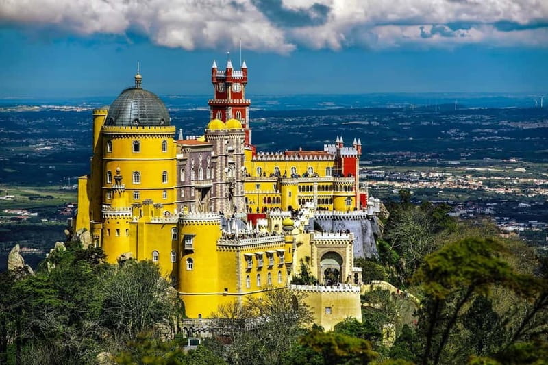 Magical Day Trip: Pena Palace, Sintra, CaboDa Roca & Cascais - Pena Palace is the star attraction