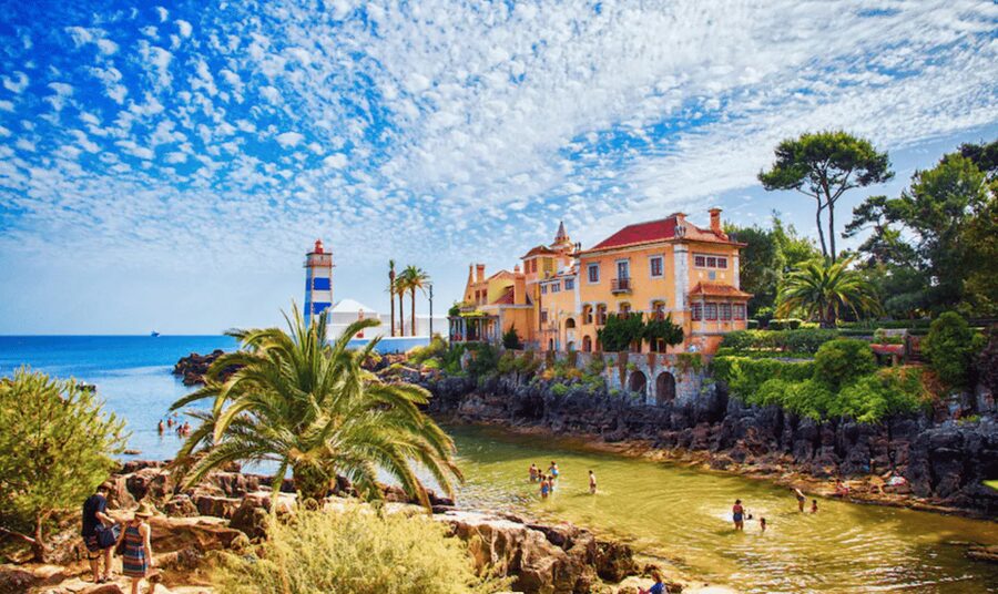 Magical Day Trip: Pena Palace, Sintra, CaboDa Roca & Cascais - Monserrate Palace offers a quieter change of mood