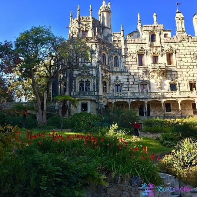 Magical Day Trip: Pena Palace, Sintra, CaboDa Roca & Cascais - The Moorish Castle gives you the first big view