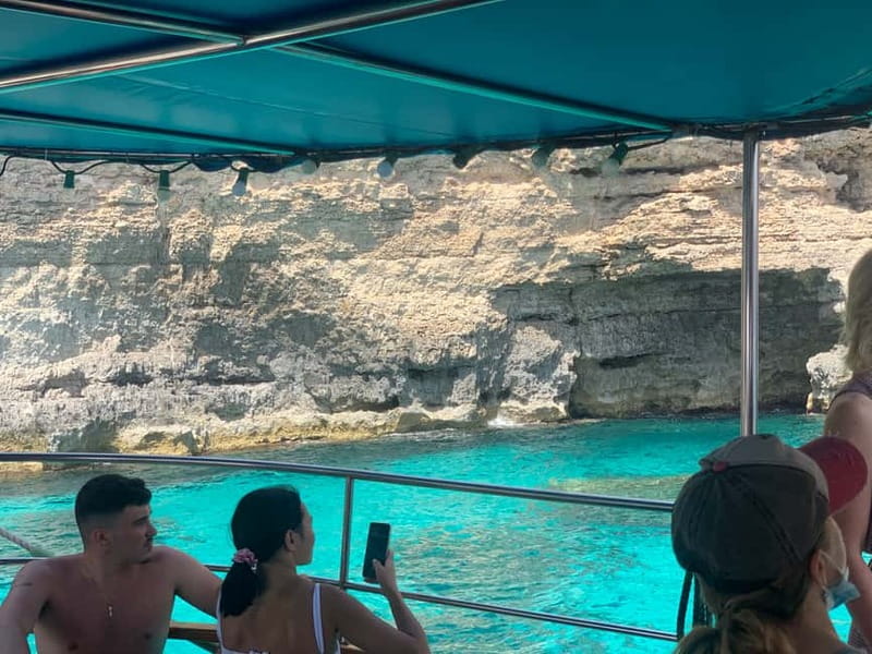 Malta: Comino, Blue Lagoon, + Sea Caves Day Trip - Setting out from Bugibba Jetty