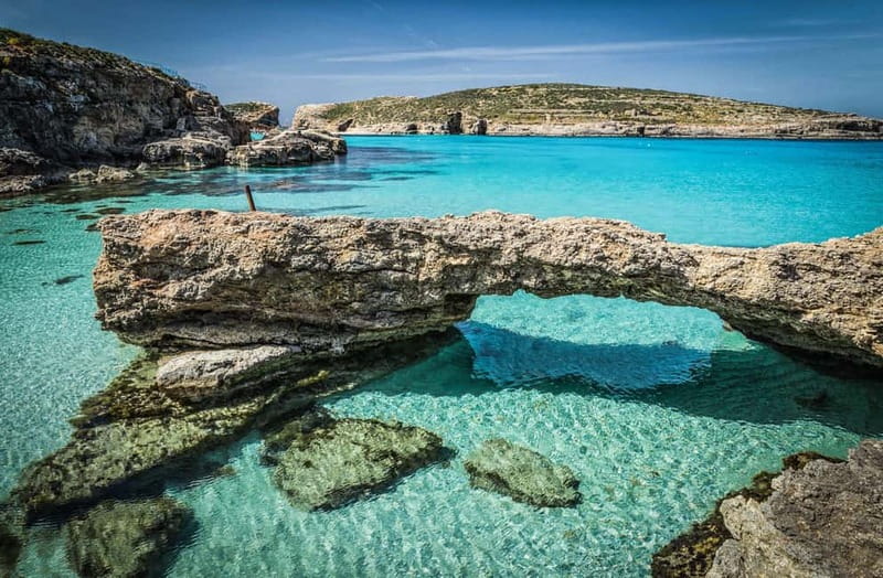 Malta: Comino, Blue Lagoon, + Sea Caves Day Trip - Gozo Harbour in a ten-minute photo stop