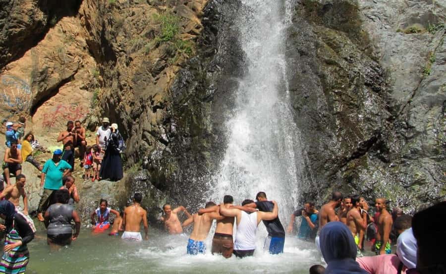 Marrakech:Atlas Mountains, Ourika Valley Day Trip,Waterfall - Leaving Marrakech for the Atlas Mountains
