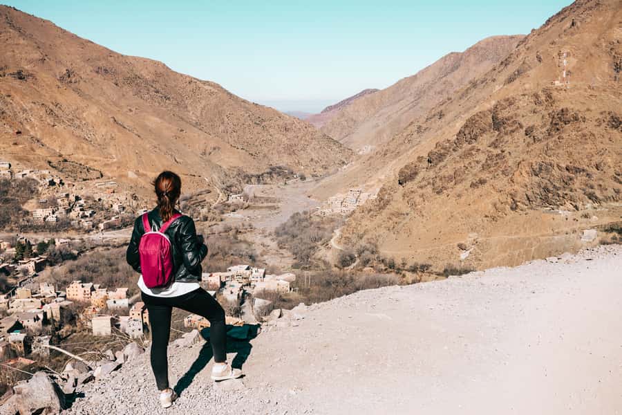 Marrakech Day trip Atlas Mountains & Agafay Desert - Leaving Marrakech for Imlil and the Atlas foothills