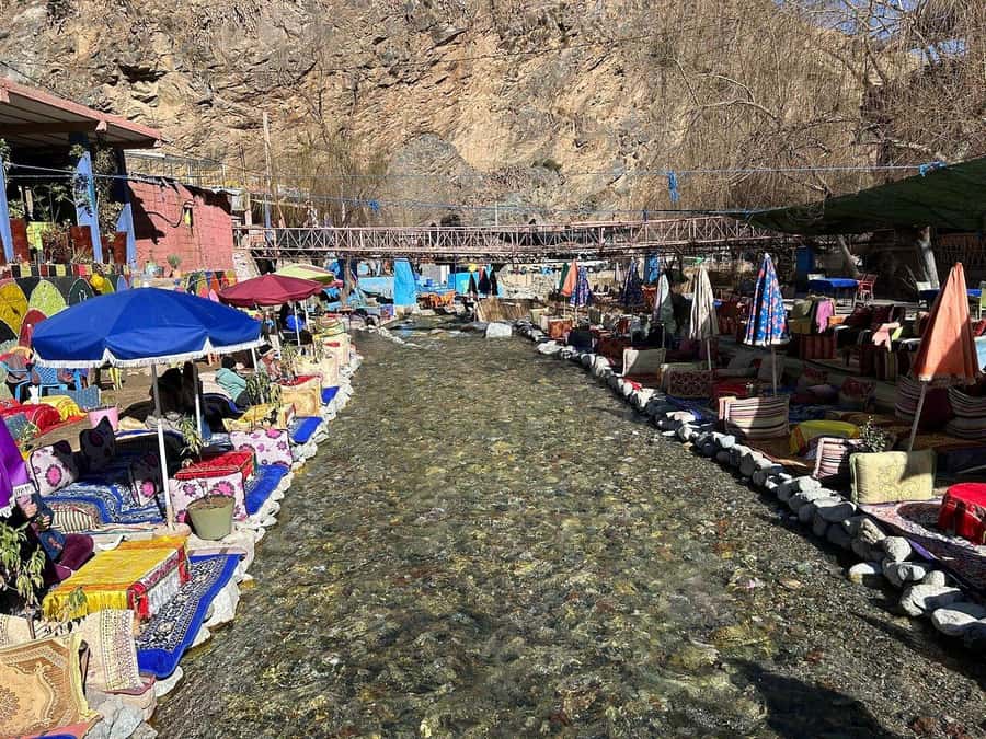 Marrakech: Day Trip To Atlas Mountains Ourika Waterfall - The road to Setti Fatma